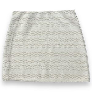 Loft Chevron Jacquard Knit Skirt